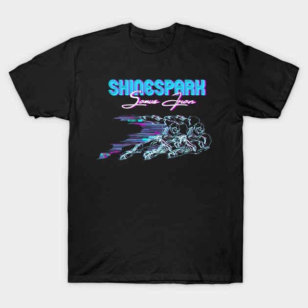 Glitch Shinespark T-Shirt by Silentrebel